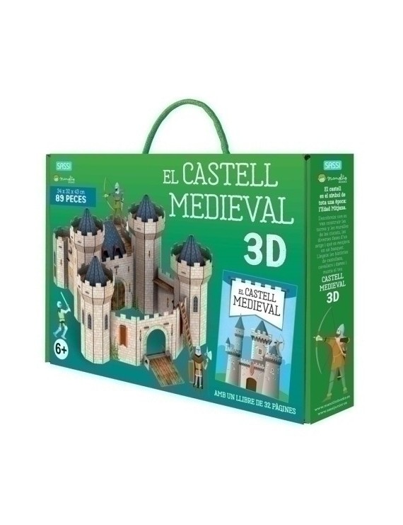 Puzzle Manolito B. Castell Medieval 3D -