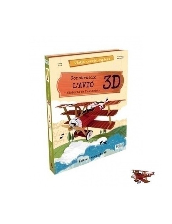 Puzzle Manolito B. Construeix L´Avio 3D