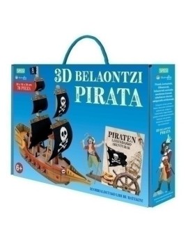 Puzzle Manolito B. Pirata Ontzia 3D - Eu