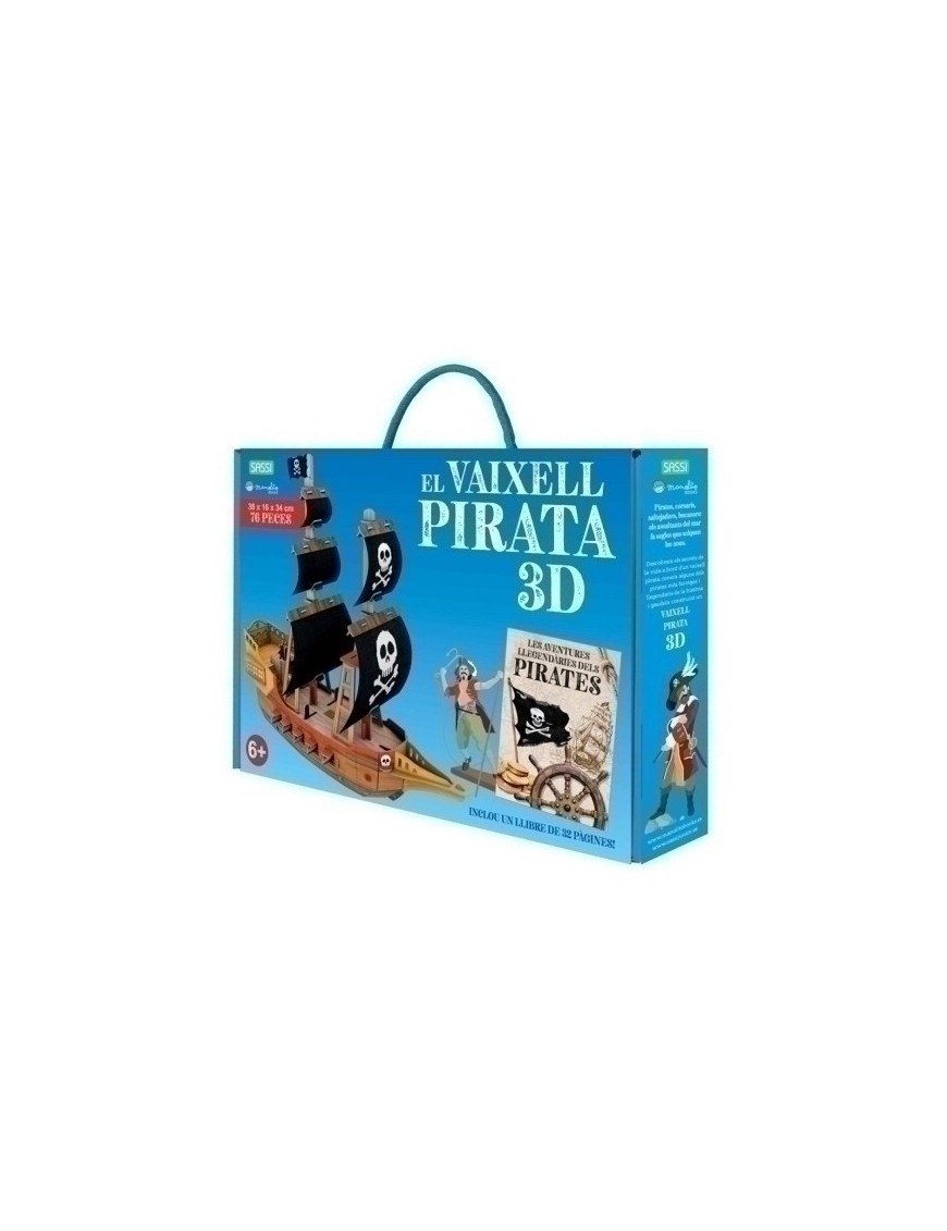 Puzzle Manolito B. Vaixell Pirata 3D - C