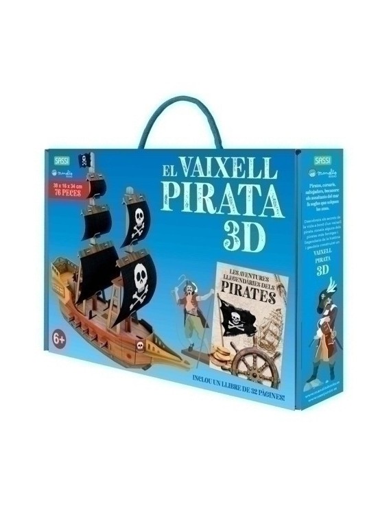 Puzzle Manolito B. Vaixell Pirata 3D - C