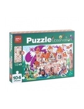 Puzzle Educativo Apli Observ. Castillo