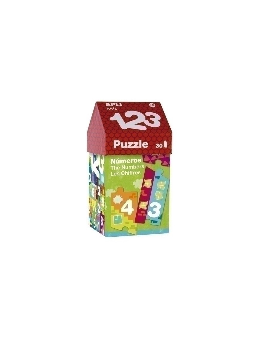 Puzzle Educativo Apli Kids Casita 123