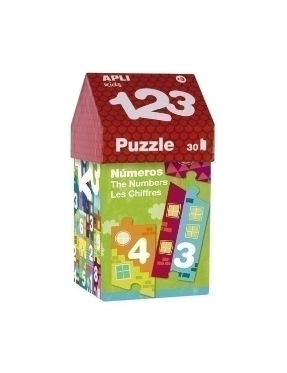 Puzzle Educativo Apli Kids Casita 123