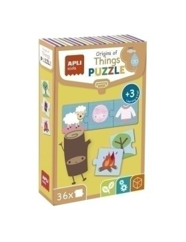 Puzzle Educativo Apli Kids Or. Cosas