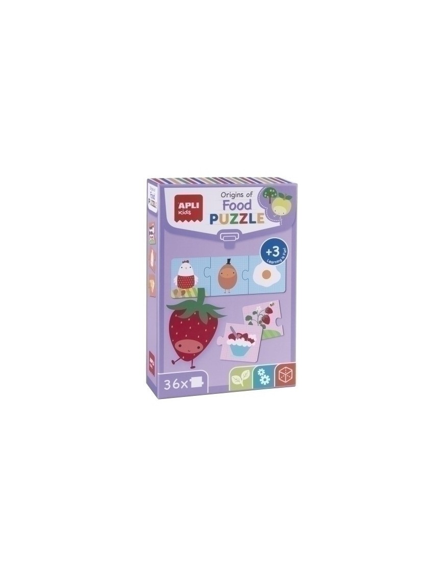 Puzzle Educativo Apli Kids Alimentos