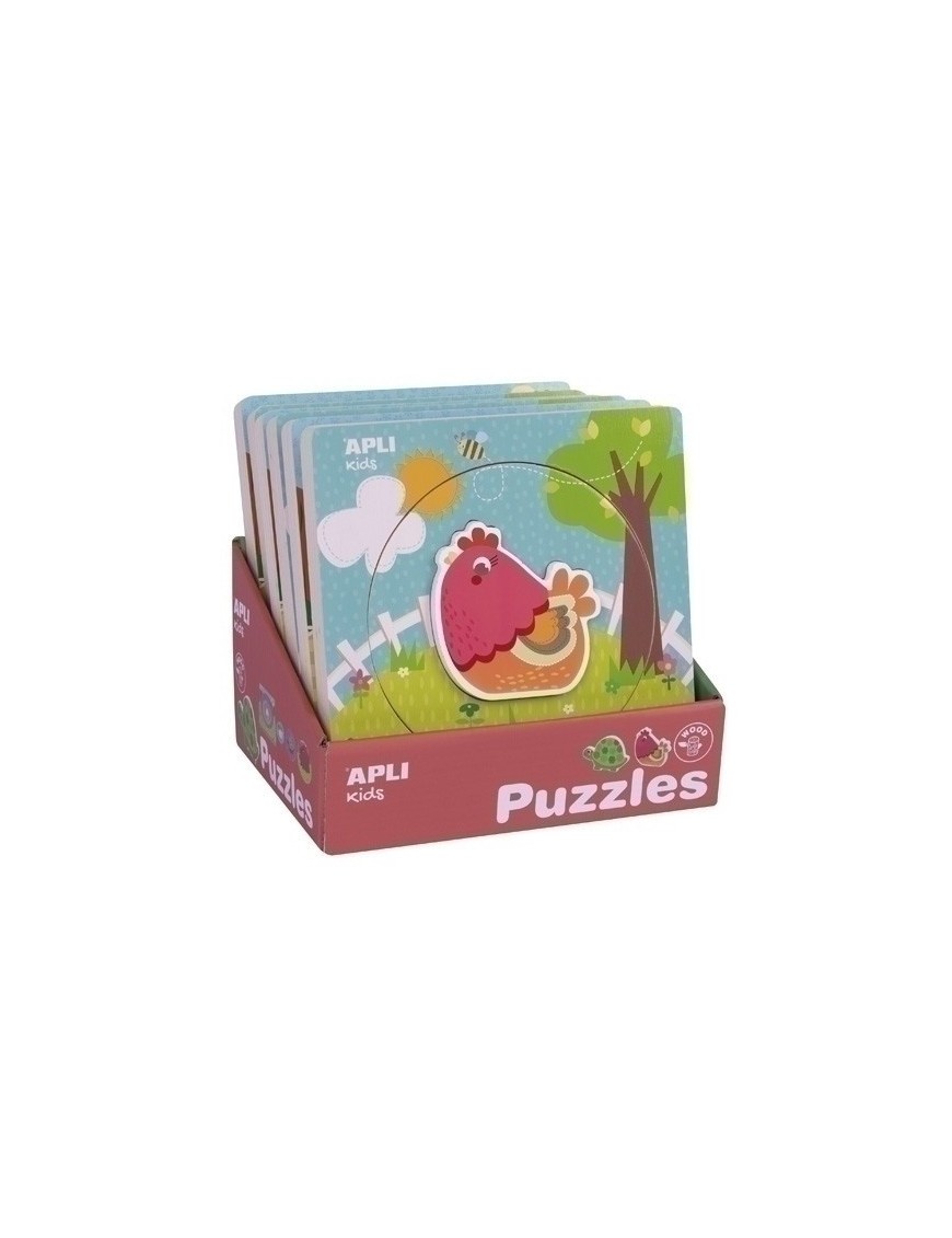 Puzzle Educativo Apli Capas Exp.6