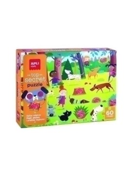 Puzzle Educativo Apli Secreto Perros