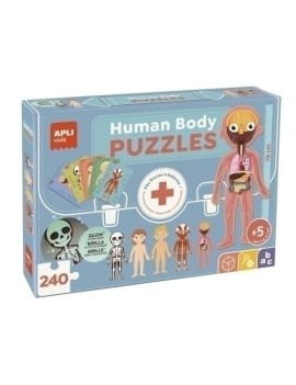 Puzzle Apli Cuerpo Humano 240 Pz