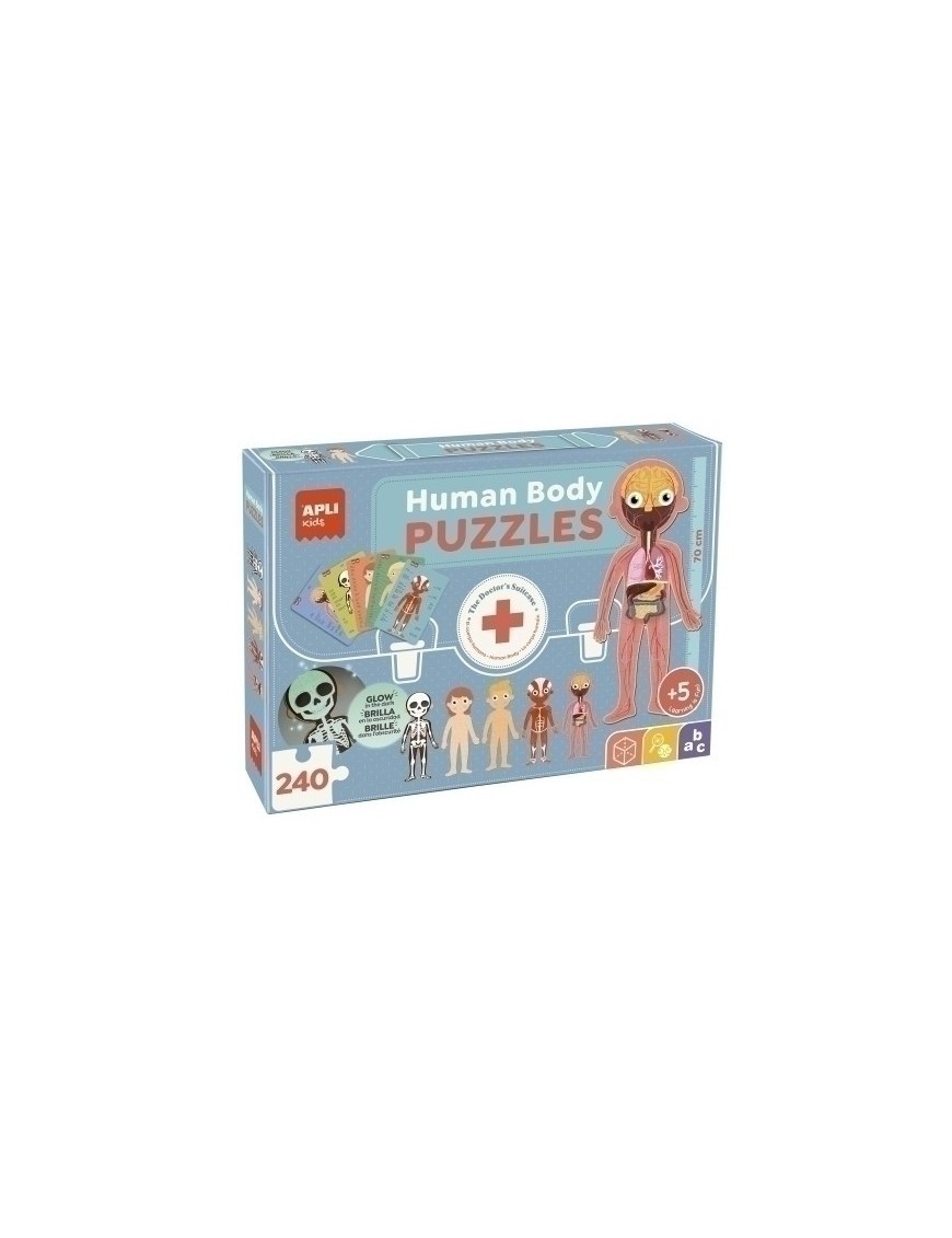 Puzzle Apli Cuerpo Humano 240 Pz