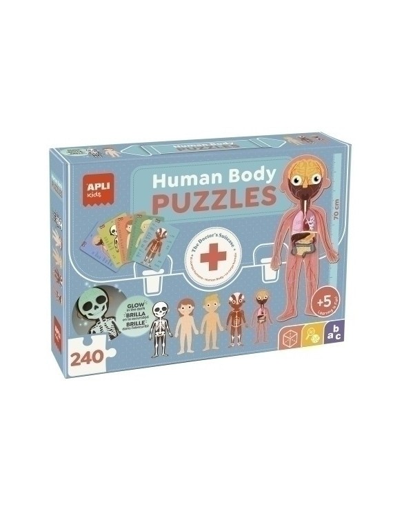 Puzzle Apli Cuerpo Humano 240 Pz