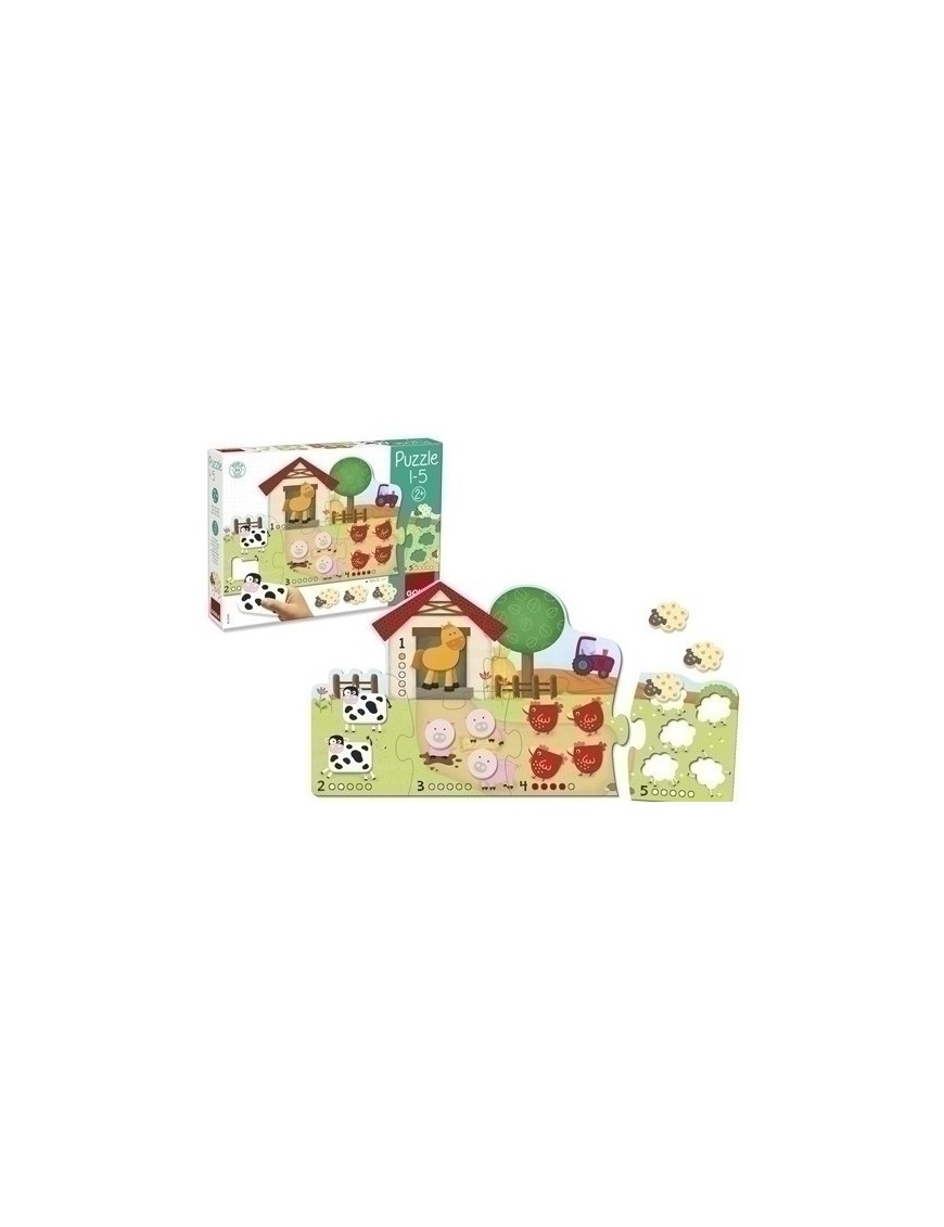 Puzzle Goula Gigante 1-5 21 Piezas