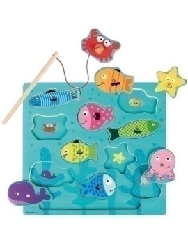 Puzzle Goula Pesca Magnetico 10 Piezas