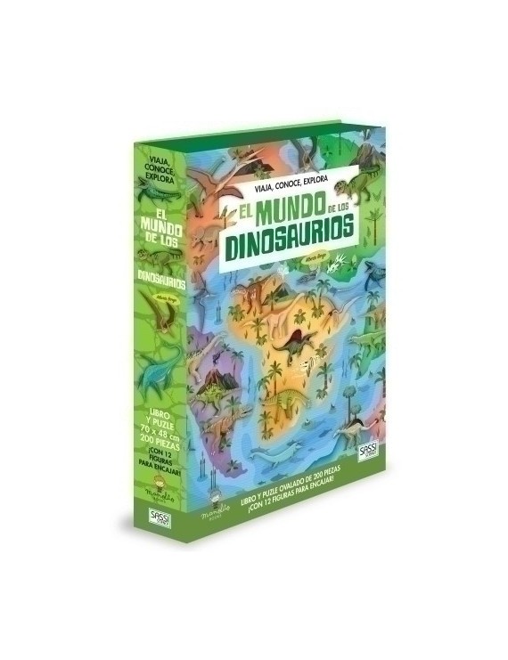 Puzzle Manolito B. El Mundo De Los Dinos