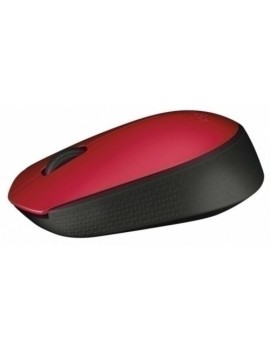 Raton Logitech M171 Optico Inal. Rojo