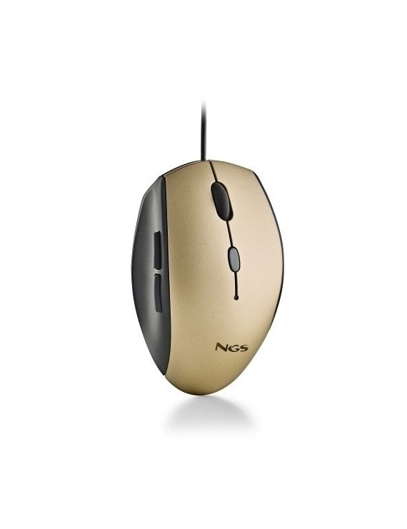 Raton Ngs Moth Optico Usb-C Oro