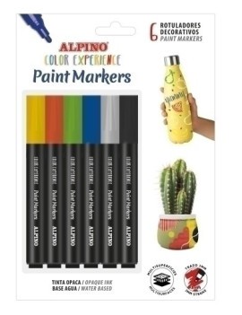 Rotul.Alpino Paint Marker Blister 6