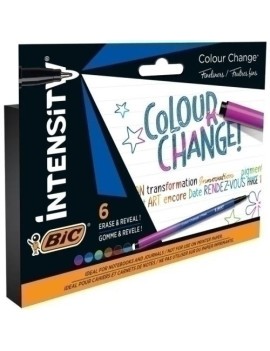 Rotulador Bic Intensity  C.Change B/6