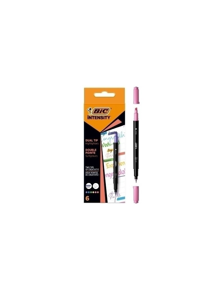 Rotulador Bic Intensity Highlighter B/6