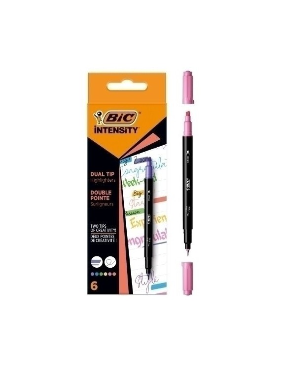 Rotulador Bic Intensity Highlighter B/6