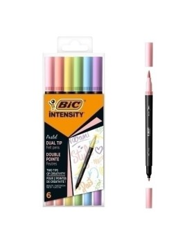 Rotulador Bic Intensity Pastel B/6