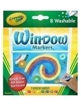 Rotul.Crayola Lavable Ventana Caja 8