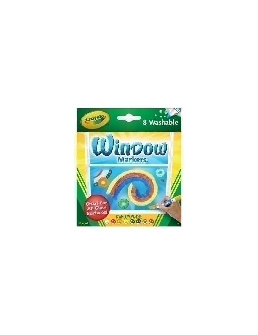 Rotul.Crayola Lavable Ventana Caja 8