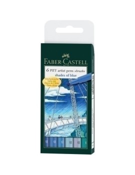 Rotulador Faber Castell Pitt Pen B/6