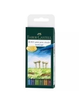 Rotulador Faber Castell Pitt Pen B/6