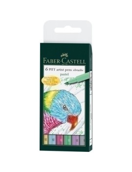 Rotulador Faber Castell Pitt Pen B/6