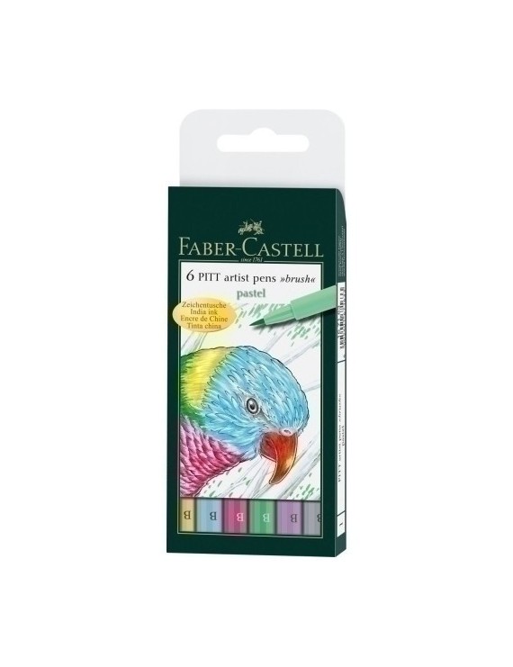 Rotulador Faber Castell Pitt Pen B/6