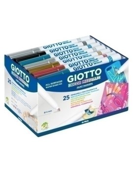 Rotul.Giotto Decor Metal Schoolpack 24