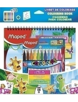 Rotul. Maped Color´Peps Jungle Est.12