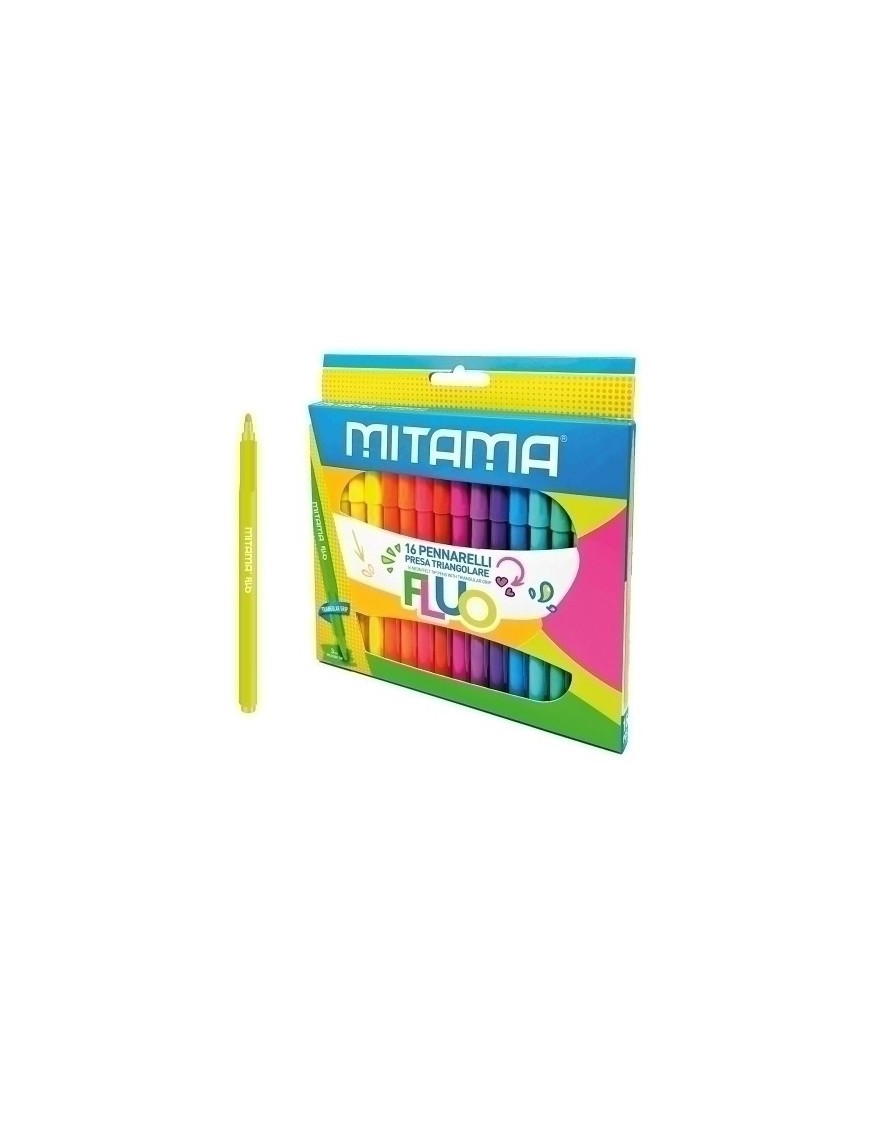 Rotulador Mitama Super Fluo Caja 16