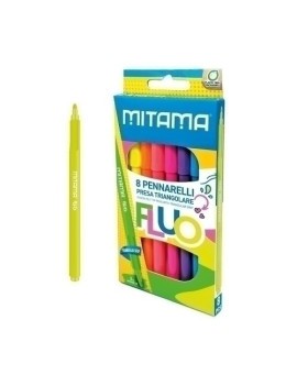 Rotulador Mitama Super Fluo Caja 8