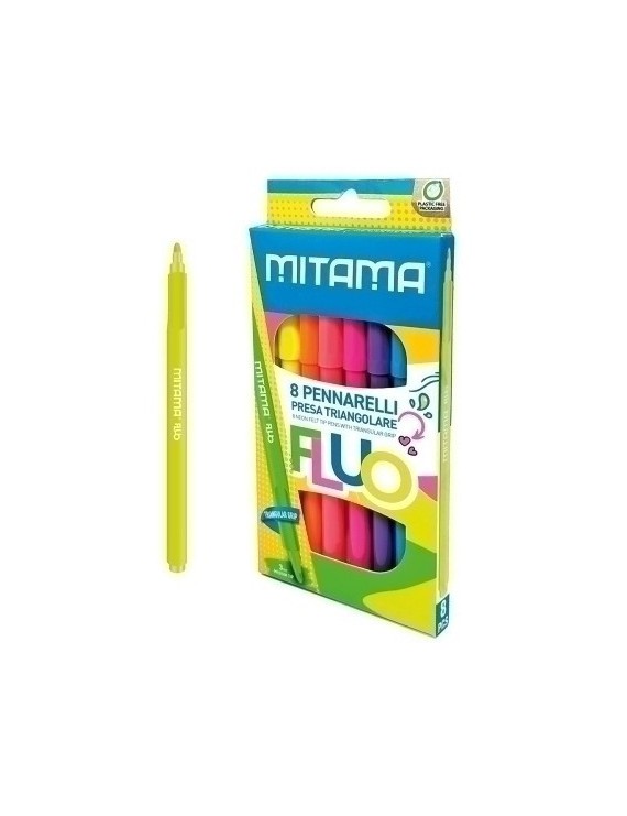 Rotulador Mitama Super Fluo Caja 8