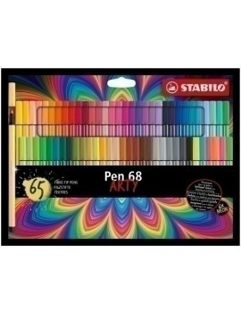 Rotul.Stabilo Pen 68 Arty Est.Carton 65