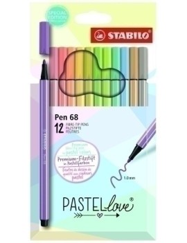 Rotul.Stabilo Pen 68 Pastel Love E.12