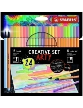 Rotul.Stabilo Pen 68&Point 88 Arty E/24