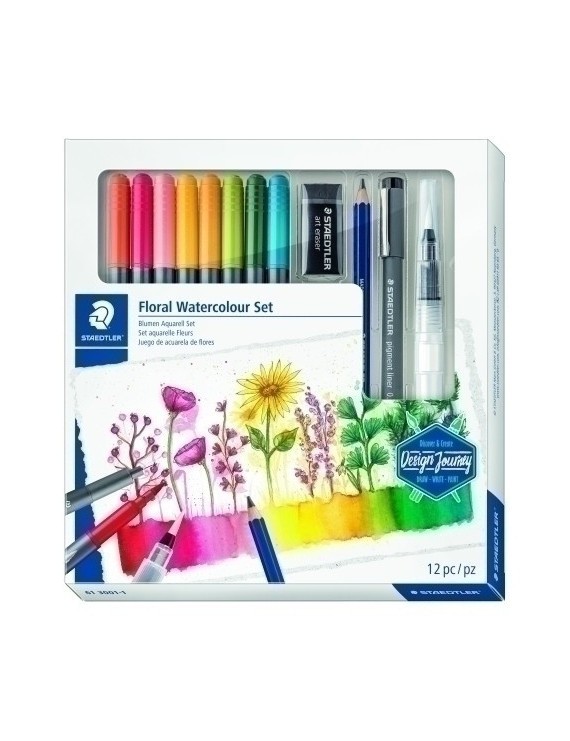 Rotul.Staedtl. Floral Watercolour Set 12