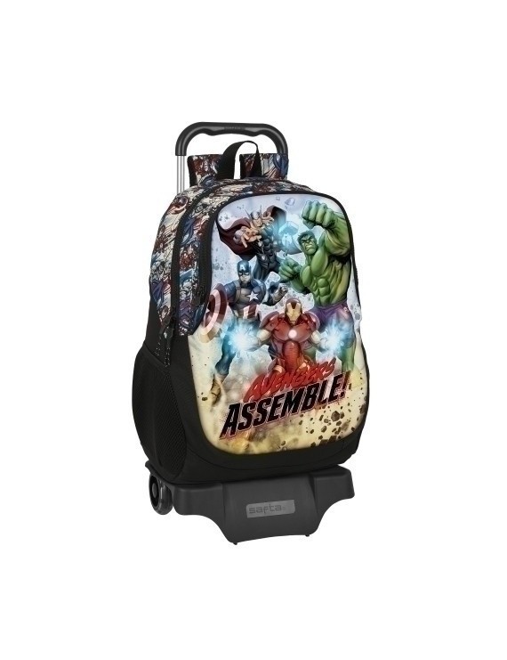 Safta-Avengers Mochila 665 C/Carro