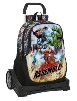 Safta-Avengers Mochila 665 C/Carro