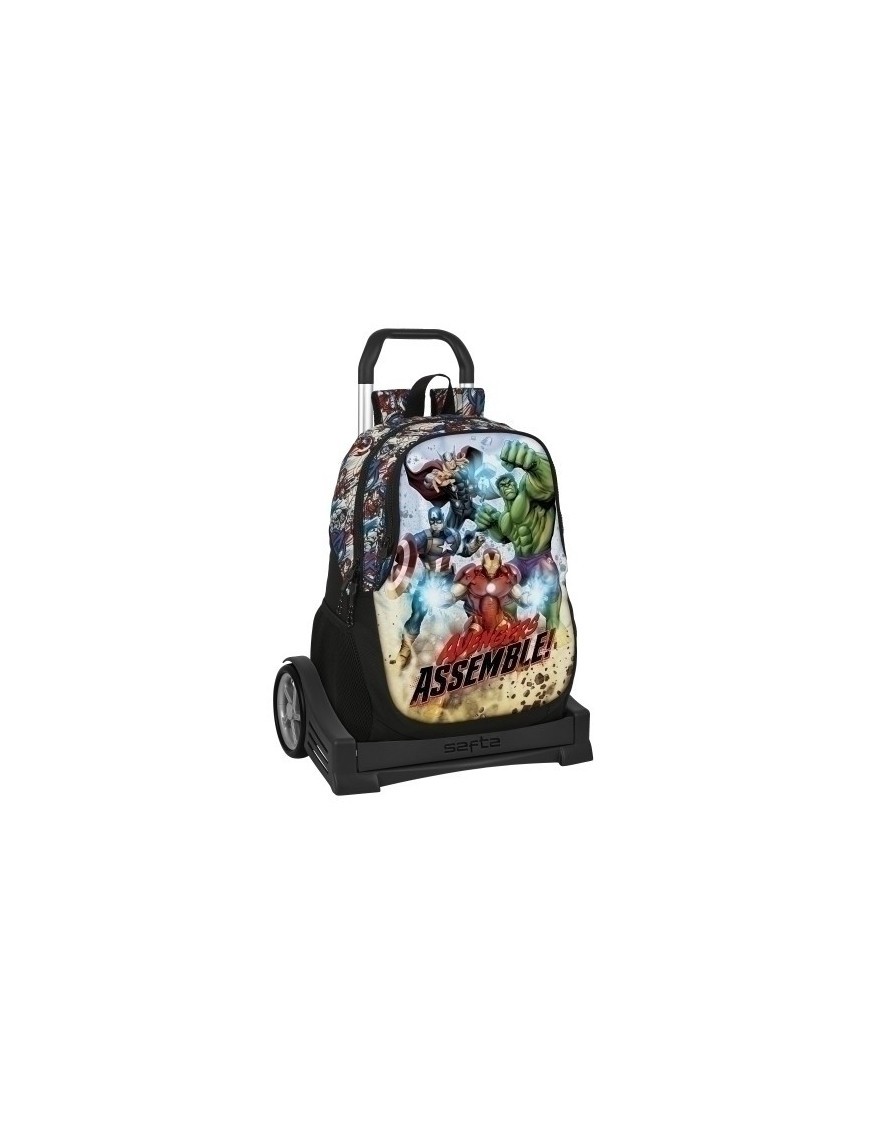 Safta-Avengers Mochila 665 C/Carro