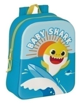 Safta-Baby Shark Mochila 3D