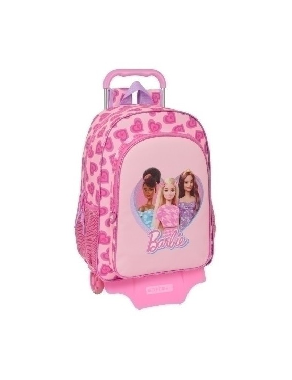 Safta-Barbie Mochila 180 C/Carro