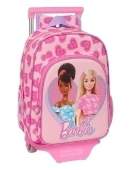 Safta-Barbie Mochila 185 C/Carro