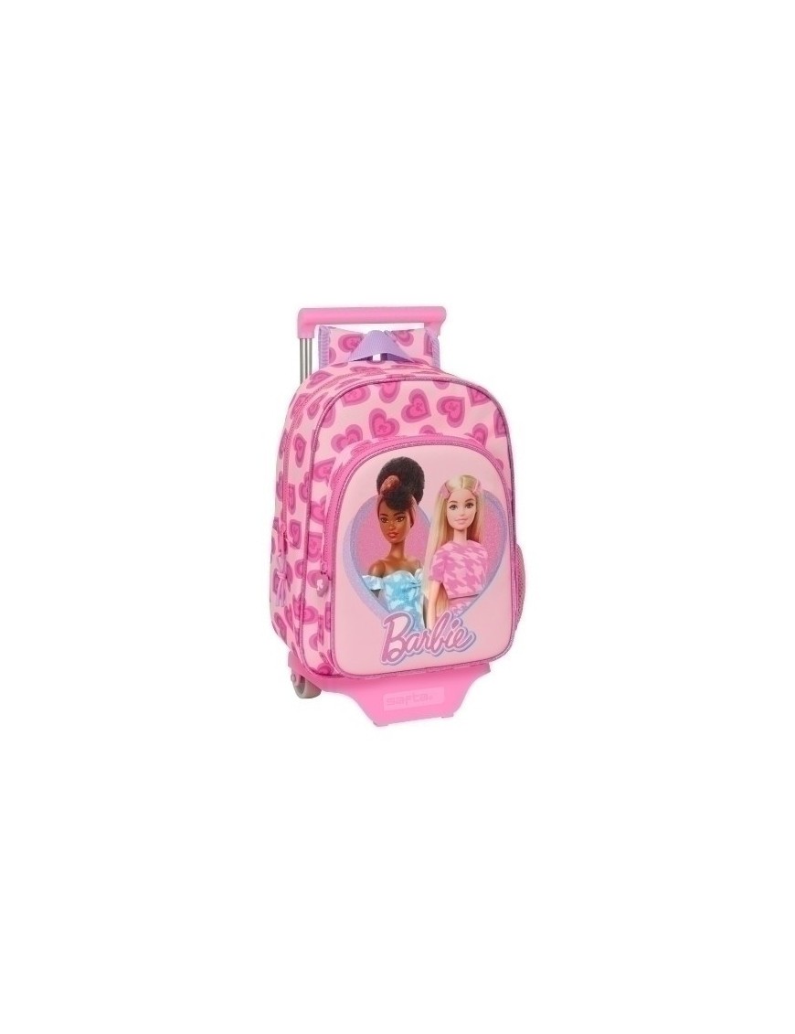 Safta-Barbie Mochila 185 C/Carro