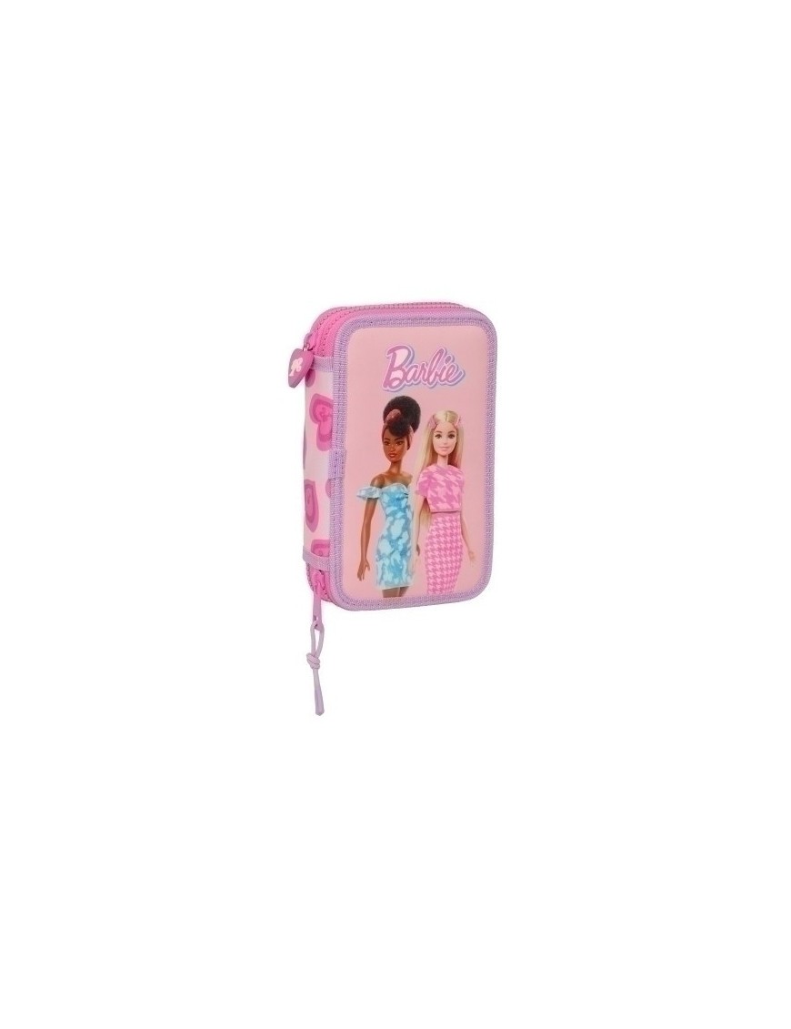 Safta-Barbie Plumier Doble 28 Pzs