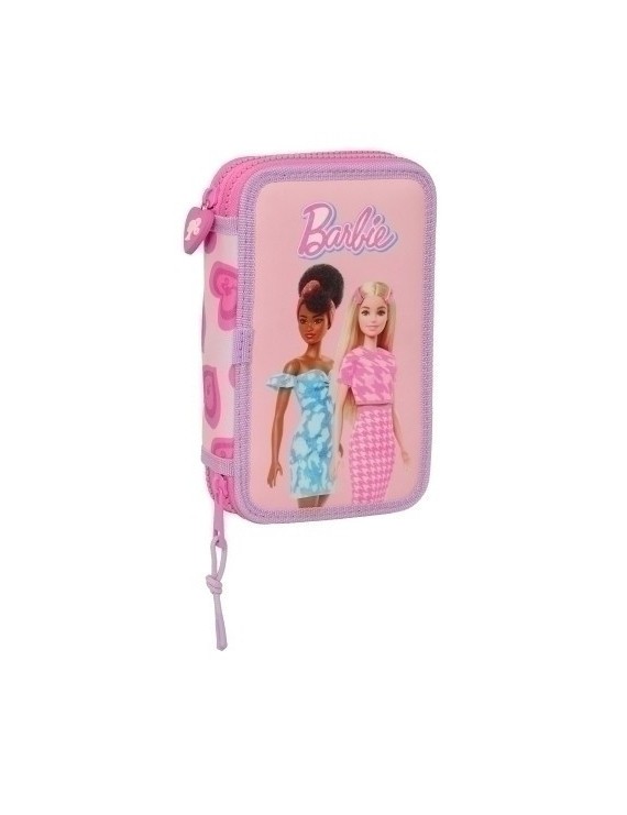 Safta-Barbie Plumier Doble 28 Pzs