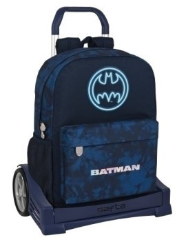 Safta-Batman Mochila 754 C/Carro